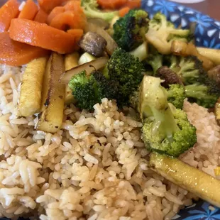 Hibachi Veggies and Rice