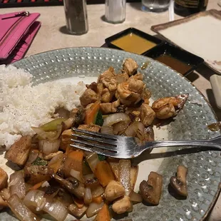 Hibachi shrimp