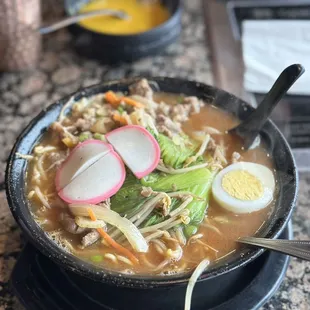 Spicy Miso Ramen with Beef