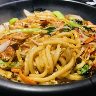 Chicken Udon Noodles