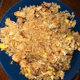 hibachi steak and chicken