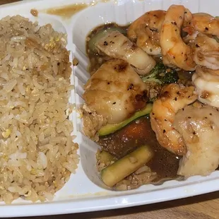 Hibachi Shrimp &amp; Scallop