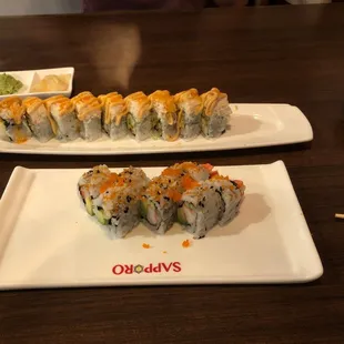 Ganzo and California roll