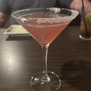 This was a raspberry lemon drop rimmed with sugar. 10/10