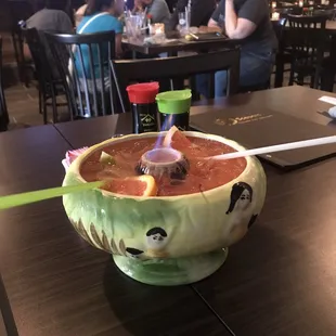 Flaming Scorpion Bowls