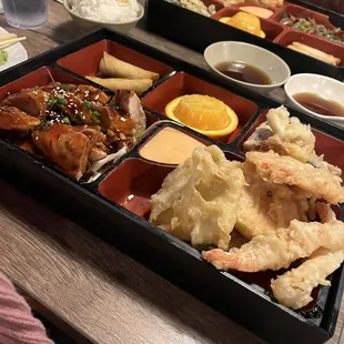 Teriyaki chicken bento box