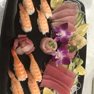  variety of sushi