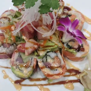 Simplemente delicioso y la atencion del personal recommendable..