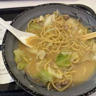 It was a false promotion to call this seafood ramen when there was no seafood in it. Very disappointed.