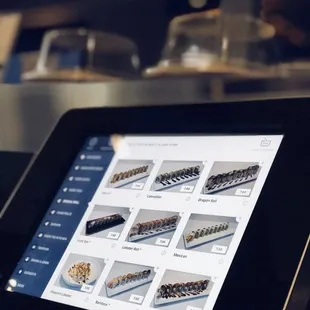 I Pad for ordering