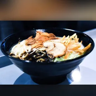 Black garlic ramen