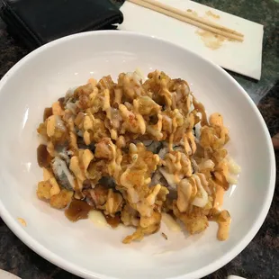 Popcorn lobster $7.50