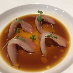 Yellow Tail Carpaccio, $7.95, 12/17