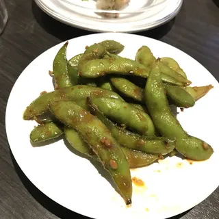 Garlic Edamame
