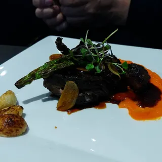 Ribeye Steak with Sweet Wasabi Sauce