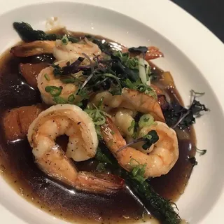 Grilled Aka Ebi with Vegetables