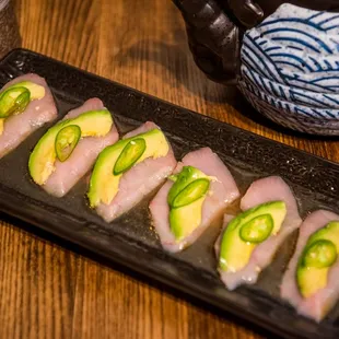 Hamachi Serrano Sashimi