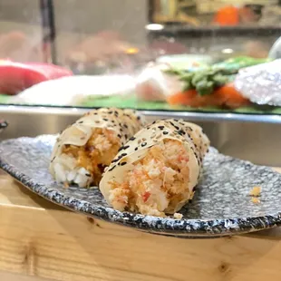 Baked Crab Hand Roll