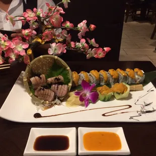 sushi and sashimi