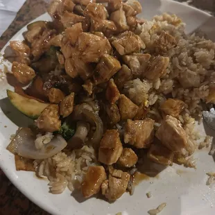 Chicken hibachi