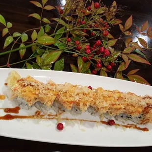 a plate of food