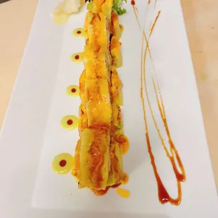 a plate of food