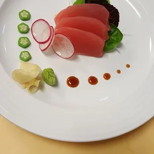 Tuna sashimi