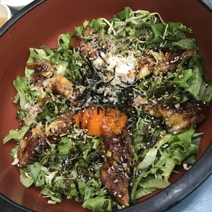 Eel Salad Bowl