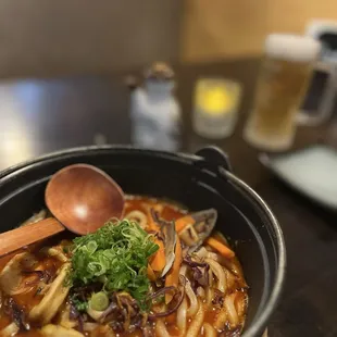Spicy Seafood Udon
