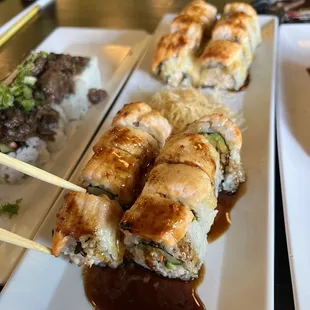 Baked Fuji Roll