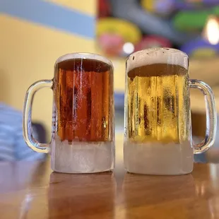 Frosted mugs