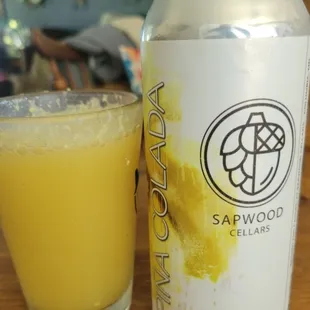 A smoothie beer referencing the Píña Colada drink!