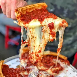 pizza, food