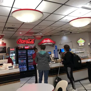 They got a good space, and they actually have seating for you to sit down and eat