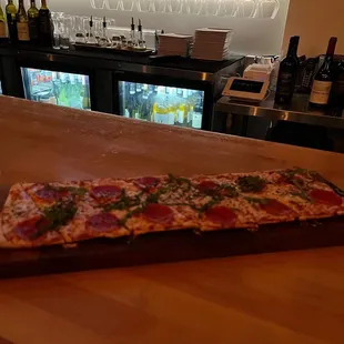Flat Flatbread Pepperoni
