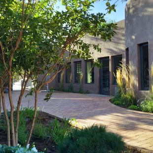 Our beautiful courtyard.  Come relax with us: www.sarabandbnb.com