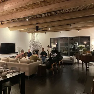 Private dinner party at Sarabande.