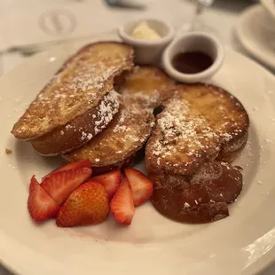 &quot;Fat &amp; Fluffy French Toast&quot; (strawberries)