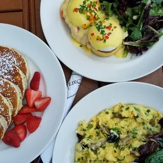Wild Mushroom Scramble Popover