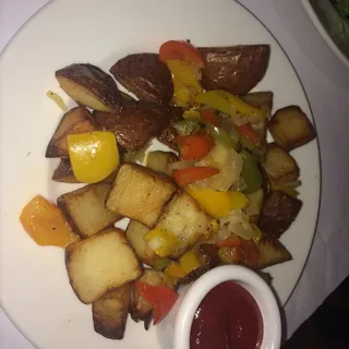 Three-Pepper Home Fries