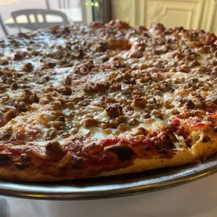 Sausage pizza