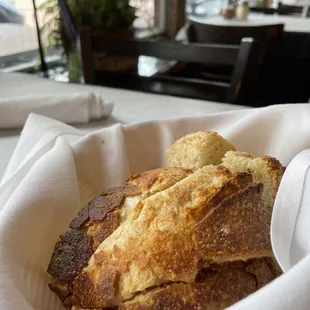 Hot fresh bread