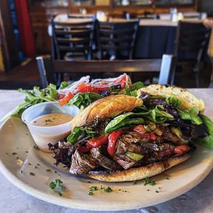 Seared Steak Panini