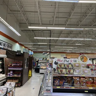 a view of a grocery store