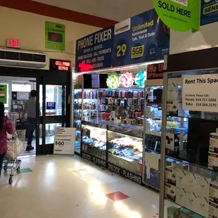 Phone Repair &amp; Accessory Kiosk