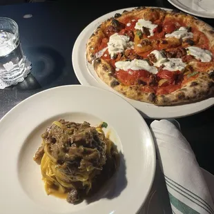 Spicy Burrata Pizza