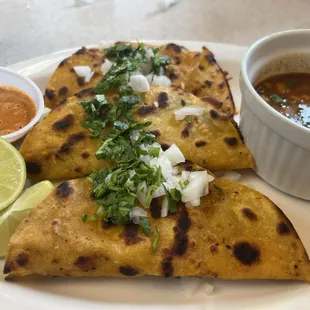 Birria Tacos with Consomé