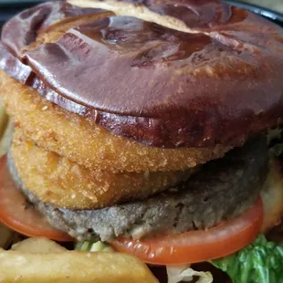 The Impossible Burger w/ French Fries