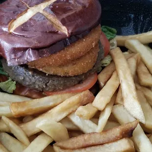 The Impossible Burger w/ French Fries