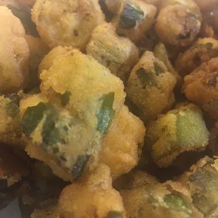 Fried okra